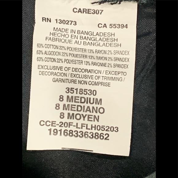 Lee Sculpting Jeans Mid rise Tummy control in Army Green size 8 - Picture 13 of 14